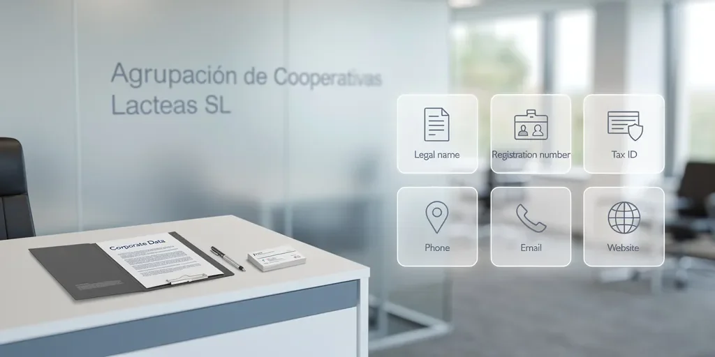 Agrupacion de cooperativas lacteas sl: los 7 datos corporativos y de contacto
