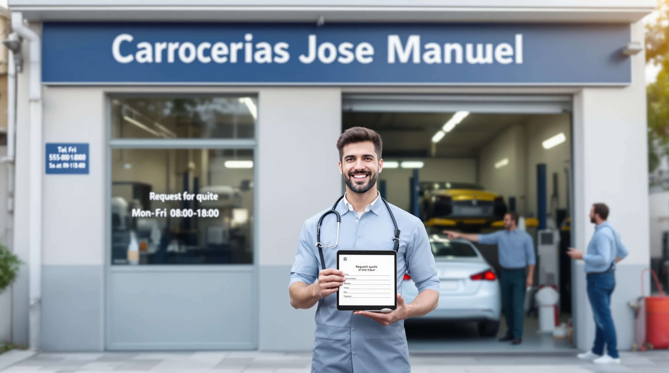 Carrocerias jose manuel: el teléfono y horario, ¿cómo pedir presupuesto?