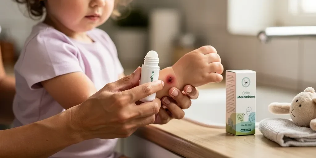 Picadura mosquito Mercadona: ¿el roll-on alivia y es seguro para niños?