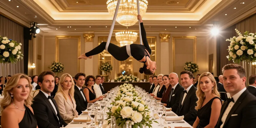 Espectáculos Originales Para Cenas De Gala: Las Tendencias Para Eventos Corporativos